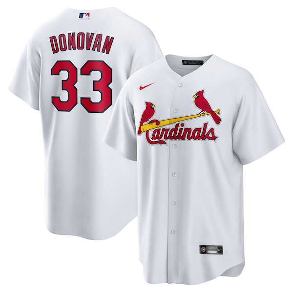 Men's St. Louis Cardinals Brendan Donovan Nike White Home Replica Jersey
