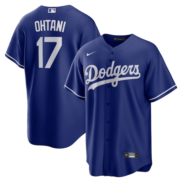Men's Los Angeles Dodgers Shohei Ohtani Nike Royal Alternate 2 Replica Jersey