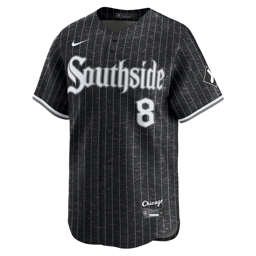 Men's Chicago White Sox Bo Jackson Nike Black City Connect Limited Player Jersey