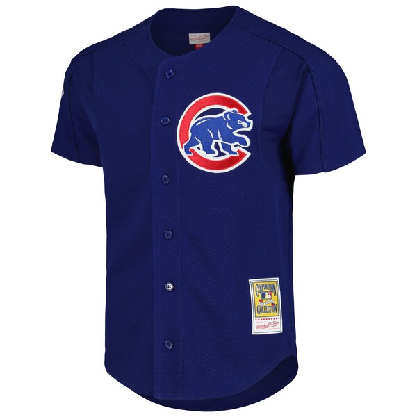 Men's Chicago Cubs Greg Maddux Mitchell & Ness Royal Cooperstown Collection 2005 Batting Practice Jersey
