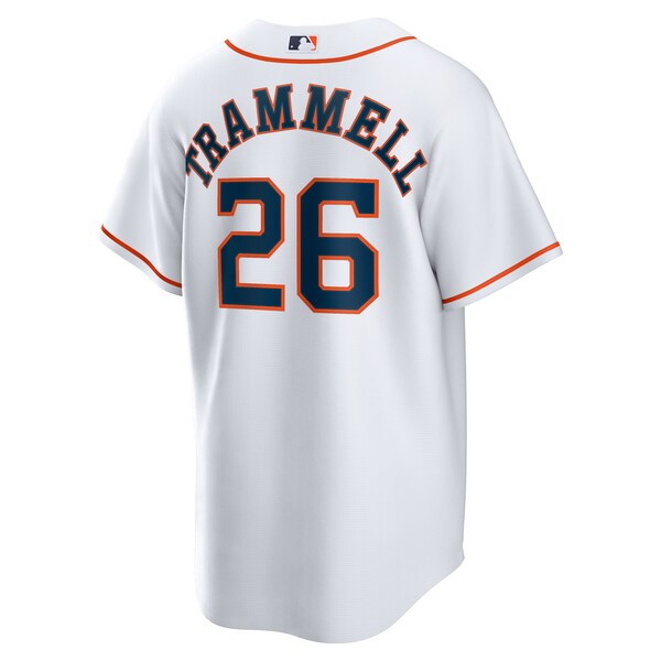Men's Houston Astros Taylor Trammell Nike White Home Replica Jersey