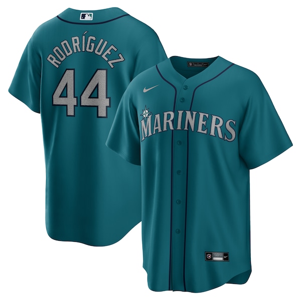Men's Seattle Mariners Julio Rodríguez Nike Teal Official Replica Player Jersey
