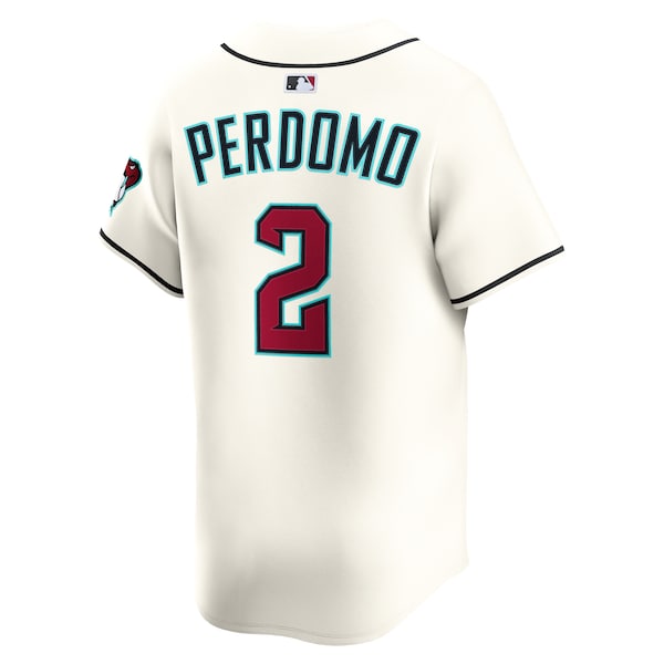Men's Arizona Diamondbacks Geraldo Perdomo Nike Cream Home Limited Player Jersey