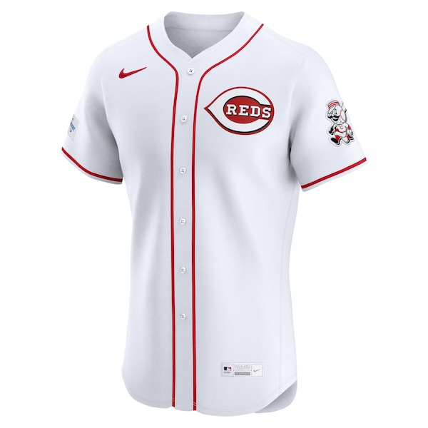 Men's Cincinnati Reds Nike White Home Elite Jersey