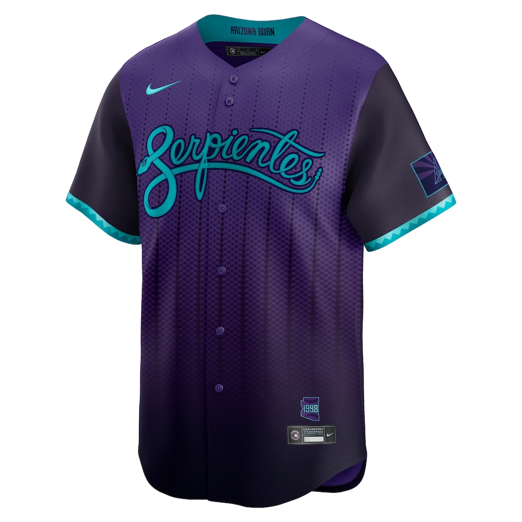 Men's Arizona Diamondbacks Corbin Carroll Nike Purple 2025 City Connect Limited Player Jersey