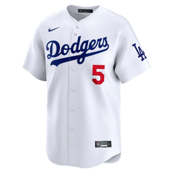 Men's Los Angeles Dodgers Freddie Freeman Nike White Home Limited Player Jersey