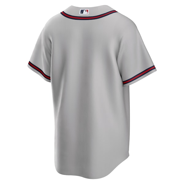 Men's Atlanta Braves Nike Gray Road Replica Team Jersey