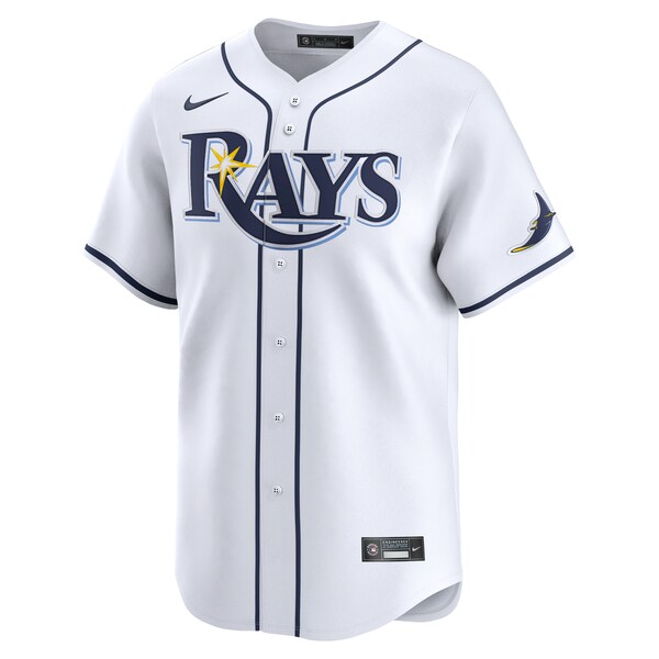 Men's Tampa Bay Rays Yandy Diaz Nike White Home Limited Player Jersey