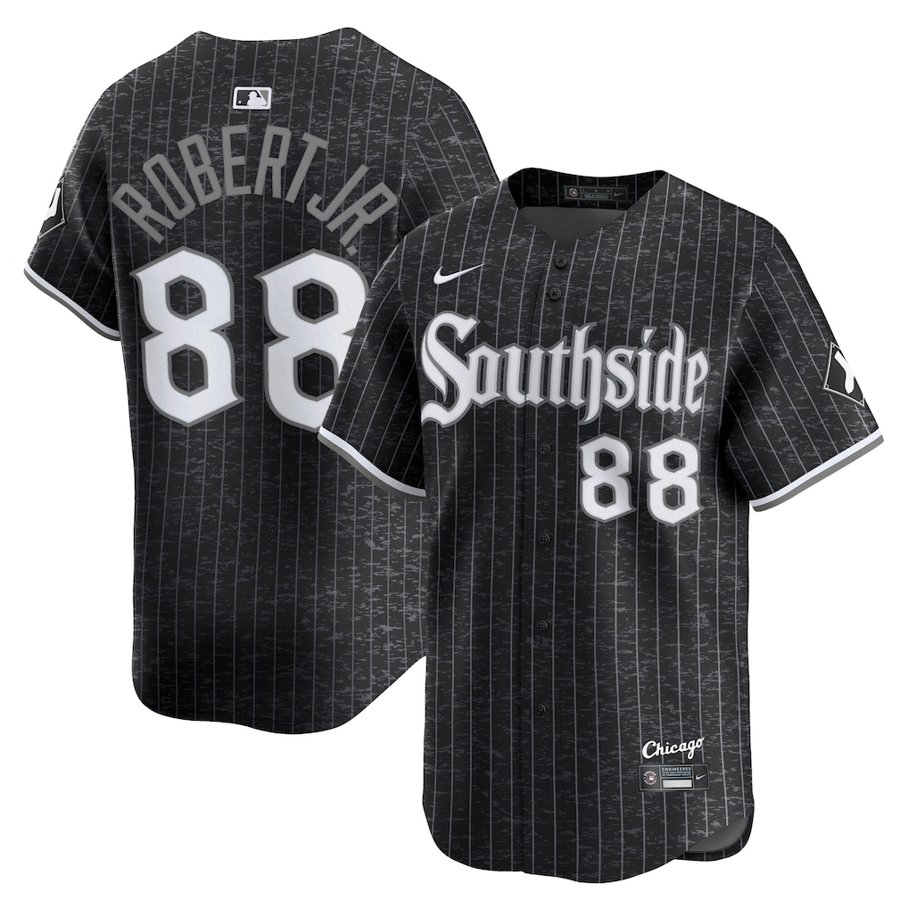 Men's Chicago White Sox Luis Robert Jr. Nike Black City Connect Limited Player Jersey