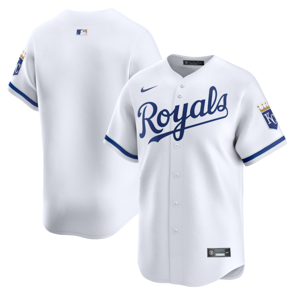 Men's Kansas City Royals Nike White Home Limited Jersey