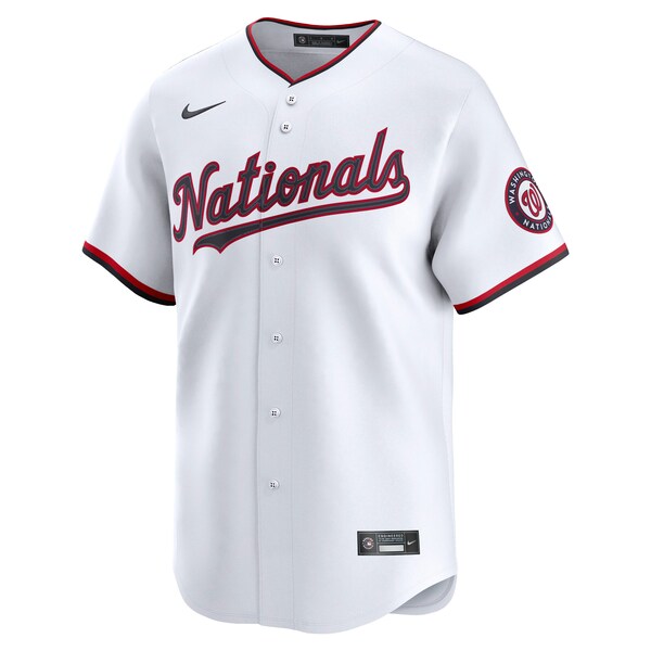 Men's Washington Nationals Nike White Home Limited Jersey