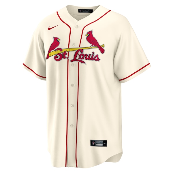 Men's St. Louis Cardinals Nolan Arenado Nike Cream Alternate 2 Replica Jersey