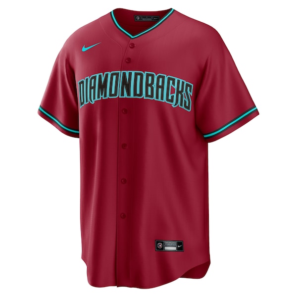 Men's Arizona Diamondbacks Corbin Carroll Nike Red Alternate 2 Replica Jersey