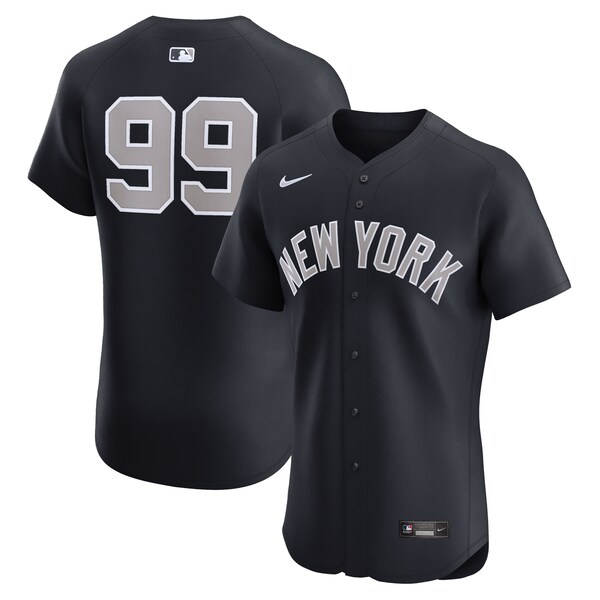 Men's New York Yankees Aaron Judge Nike Navy Alternate Elite Jersey