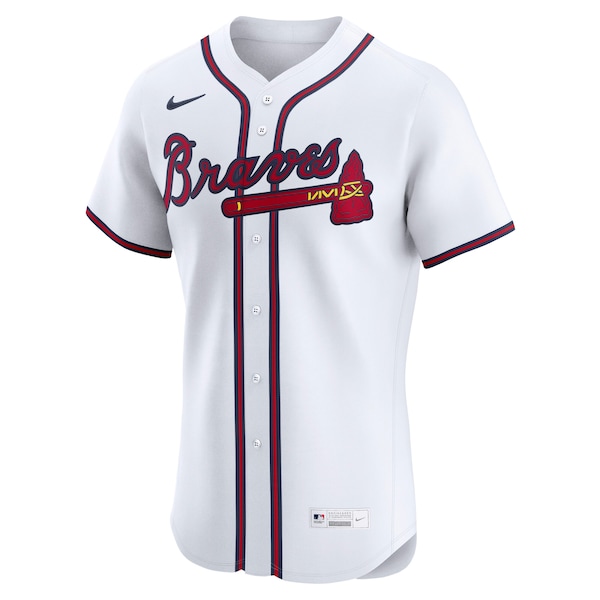 Men's Atlanta Braves Matt Olson Nike White Home Elite Player Jersey