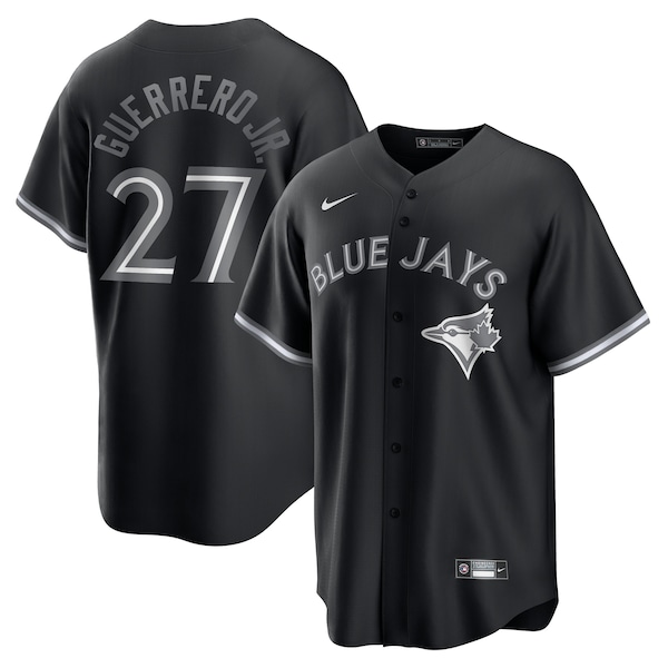 Men's Toronto Blue Jays Vladimir Guerrero Jr. Nike Black Replica Player Jersey