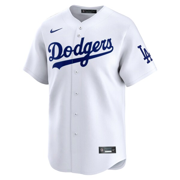 Men's Los Angeles Dodgers Nike White Home Limited Jersey