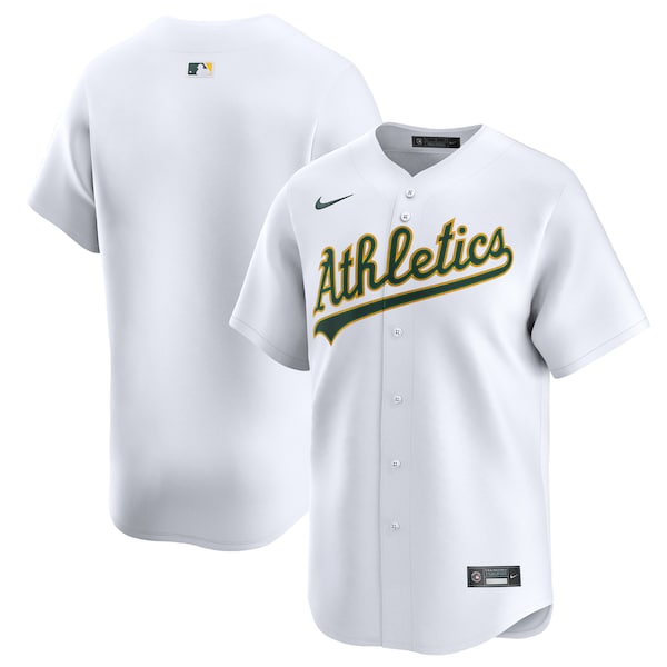 Men's Athletics Nike White Home Limited Jersey