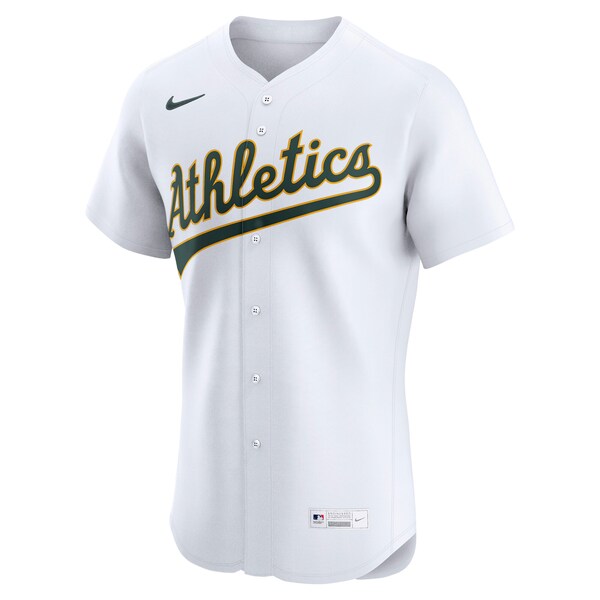 Men's Athletics Nike White Home Elite Jersey