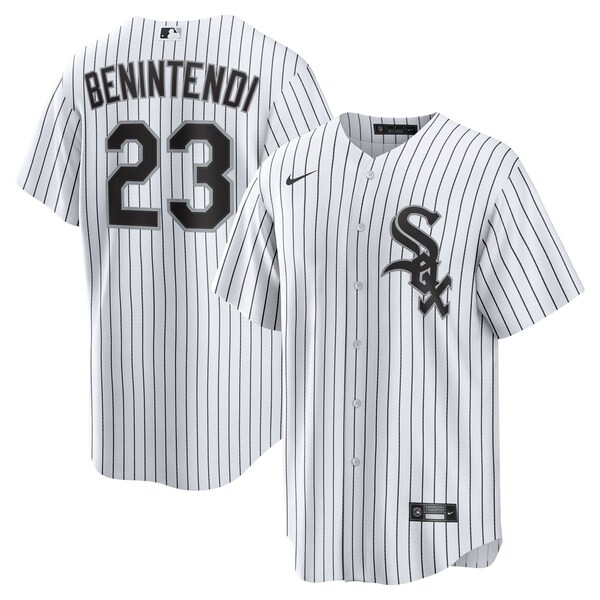 Men's Chicago White Sox Andrew Benintendi Nike White/Black Home Official Player Jersey
