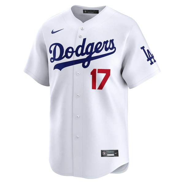 Men's Los Angeles Dodgers Shohei Ohtani Nike White Home Limited Player Jersey