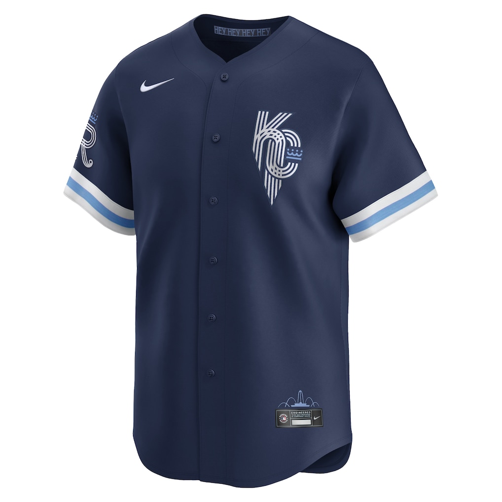 Men's Kansas City Royals Nike Navy City Connect Limited Jersey
