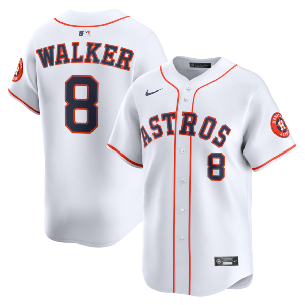 Men's Houston Astros Christian Walker Nike White Home Limited Player Jersey
