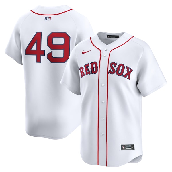 Men's Boston Red Sox Tim Wakefield Nike White Home Limited Player Jersey