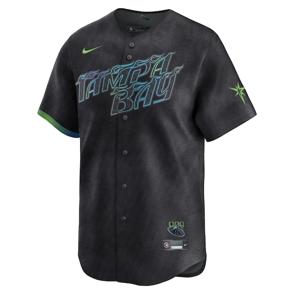 Men's Tampa Bay Rays Nike Black City Connect Limited Jersey