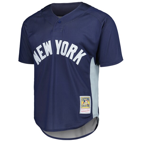 Men's New York Yankees Mariano Rivera Mitchell & Ness Navy Cooperstown Collection 2009 Batting Practice Jersey