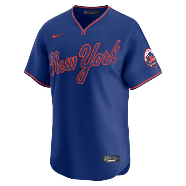 Men's New York Mets Nike Rush Blue Alternate Limited Jersey
