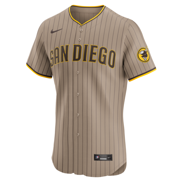 Men's San Diego Padres Fernando Tatis Jr. Nike Sand Alternate Elite Player Jersey