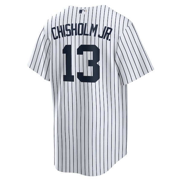 Men's New York Yankees Jazz Chisholm Jr. Nike White Home Replica Player Jersey