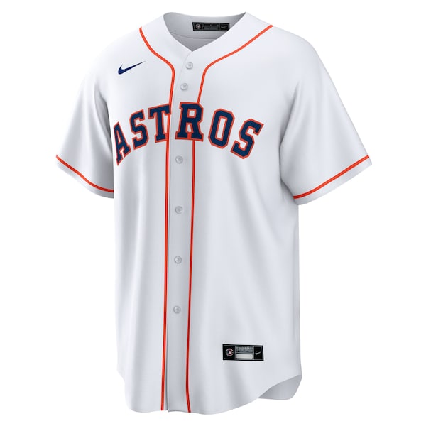 Men's Houston Astros Yordan álvarez Nike White Home Replica Player Jersey