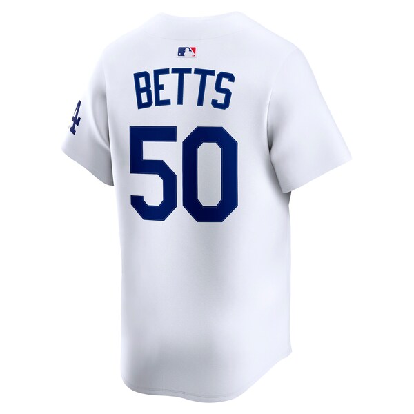 Men's Los Angeles Dodgers Mookie Betts Nike White Home Limited Player Jersey