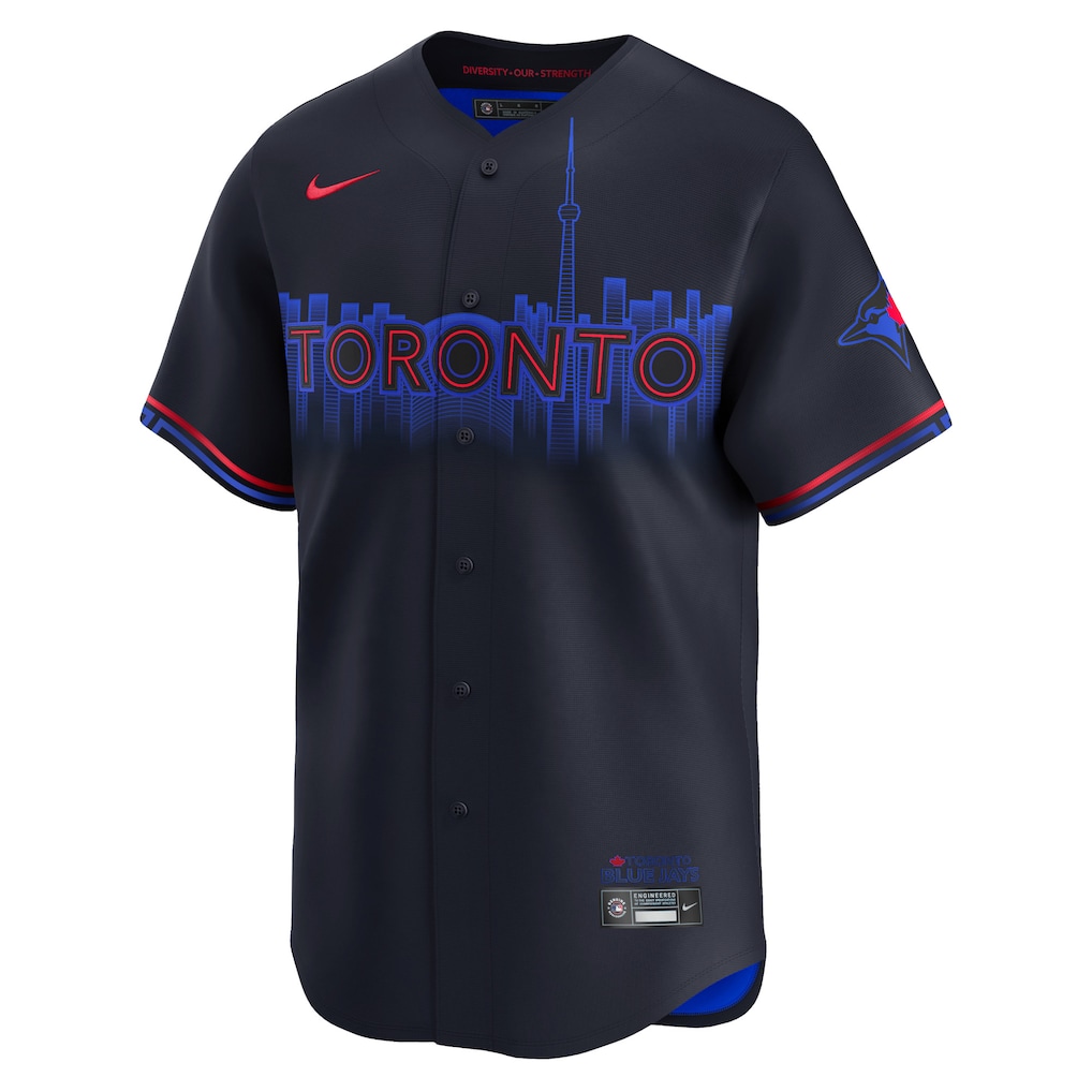 Men's Toronto Blue Jays Nike Navy 2024 City Connect Limited Jersey