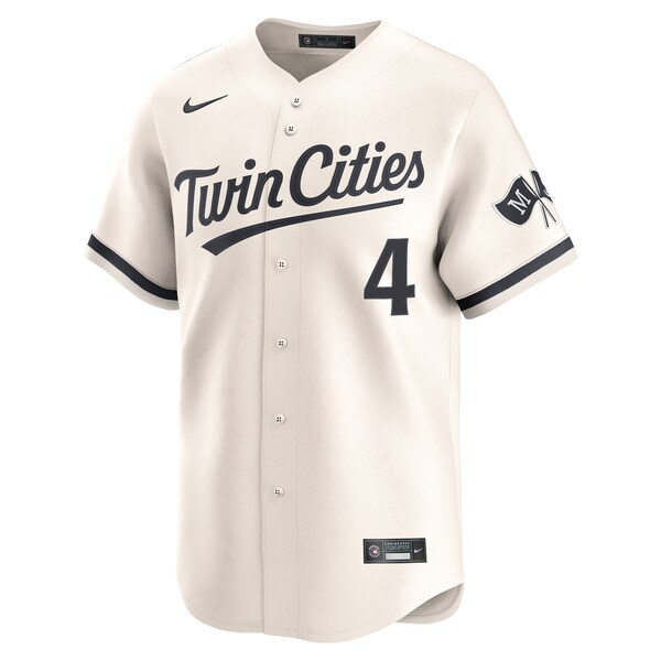 Men's Minnesota Twins Carlos Correa Nike Cream Alternate Limited Player Jersey