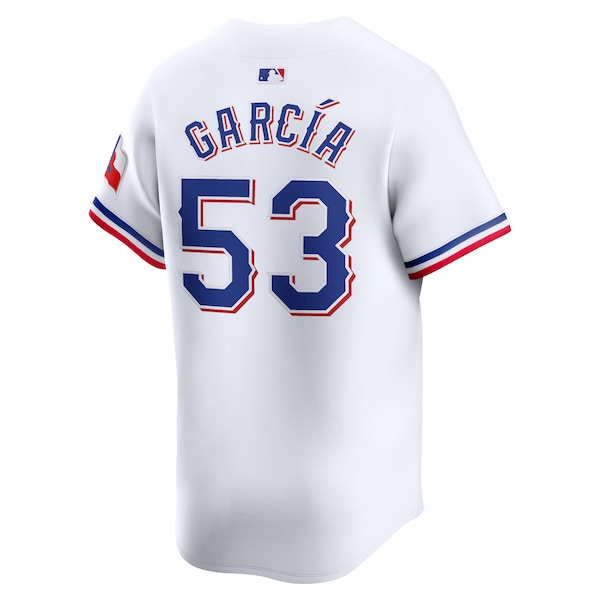 Men's Texas Rangers Adolis García Nike White Home Limited Player Jersey