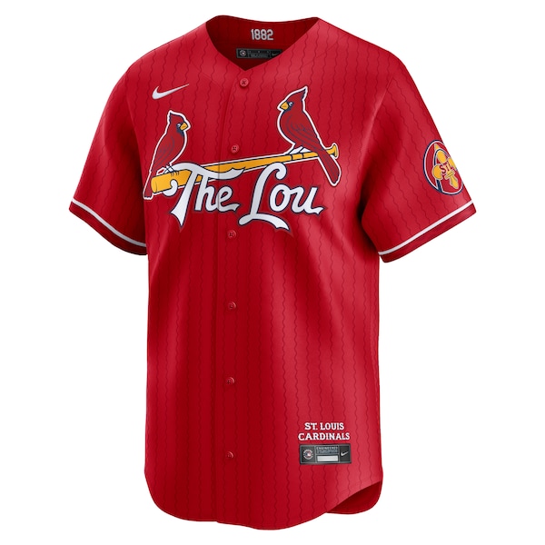 Men's St. Louis Cardinals Nike Red City Connect Limited Jersey