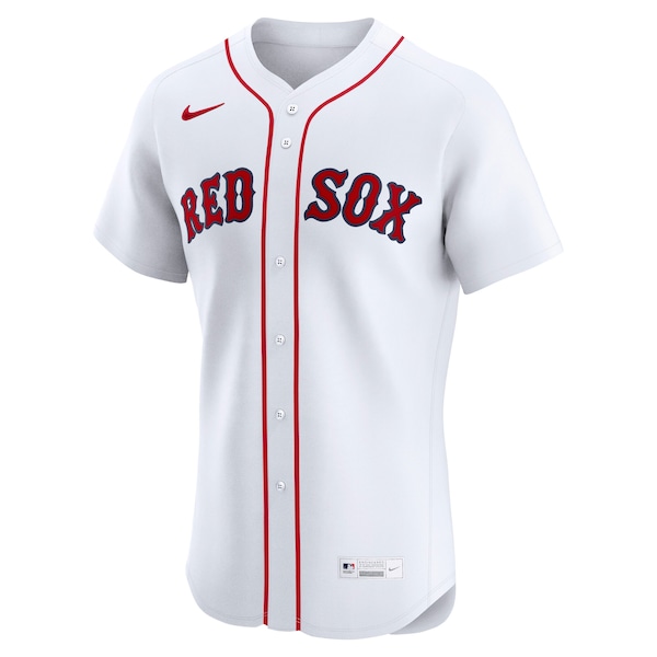 Men's Boston Red Sox Nike White Home Elite Jersey