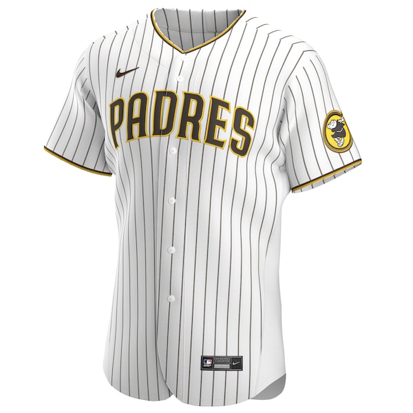 Men's San Diego Padres Fernando Tatís Jr. Nike White/Brown Home Authentic Player Jersey