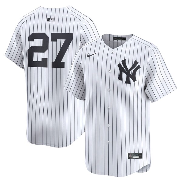 Men's New York Yankees Giancarlo Stanton Nike White Home Limited Player Jersey