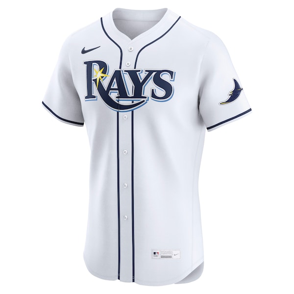 Men's Tampa Bay Rays Nike White Home Elite Jersey