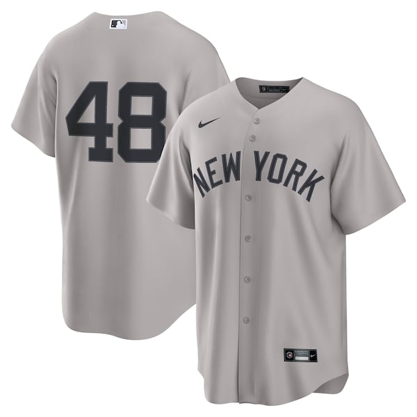 Men's New York Yankees Paul Goldschmidt Nike Gray Road Replica Jersey