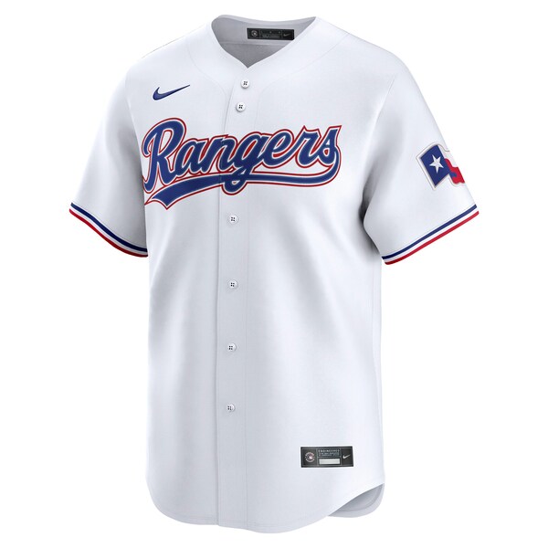 Men's Texas Rangers Nike White Home Limited Jersey