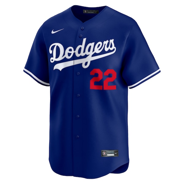 Men's Los Angeles Dodgers Clayton Kershaw Nike Royal Alternate 2 Limited Player Jersey