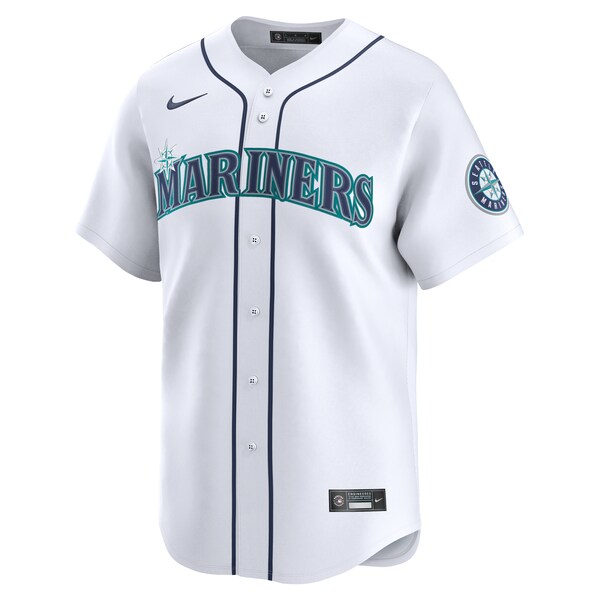 Men's Seattle Mariners Julio Rodríguez Nike White Home Limited Player Jersey