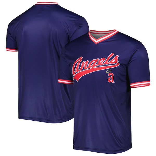 Men's California Angels Stitches Navy Cooperstown Collection Team Jersey