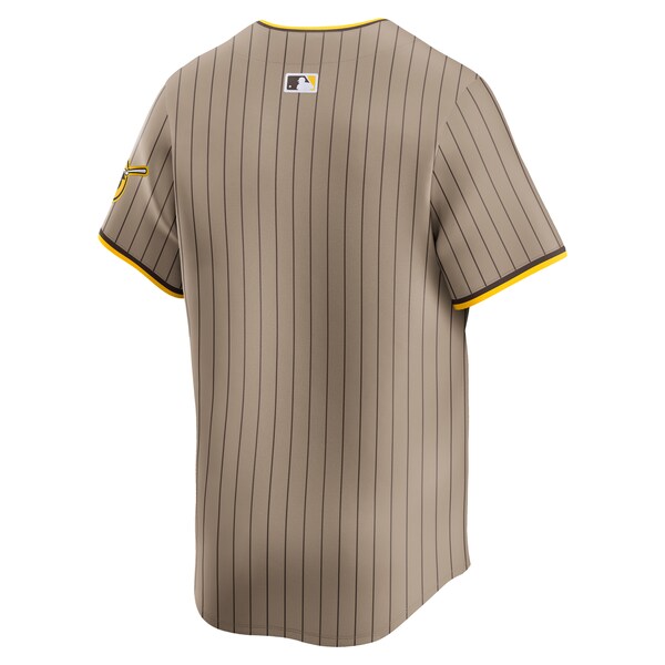 Men's San Diego Padres Nike Khaki Alternate Limited Jersey